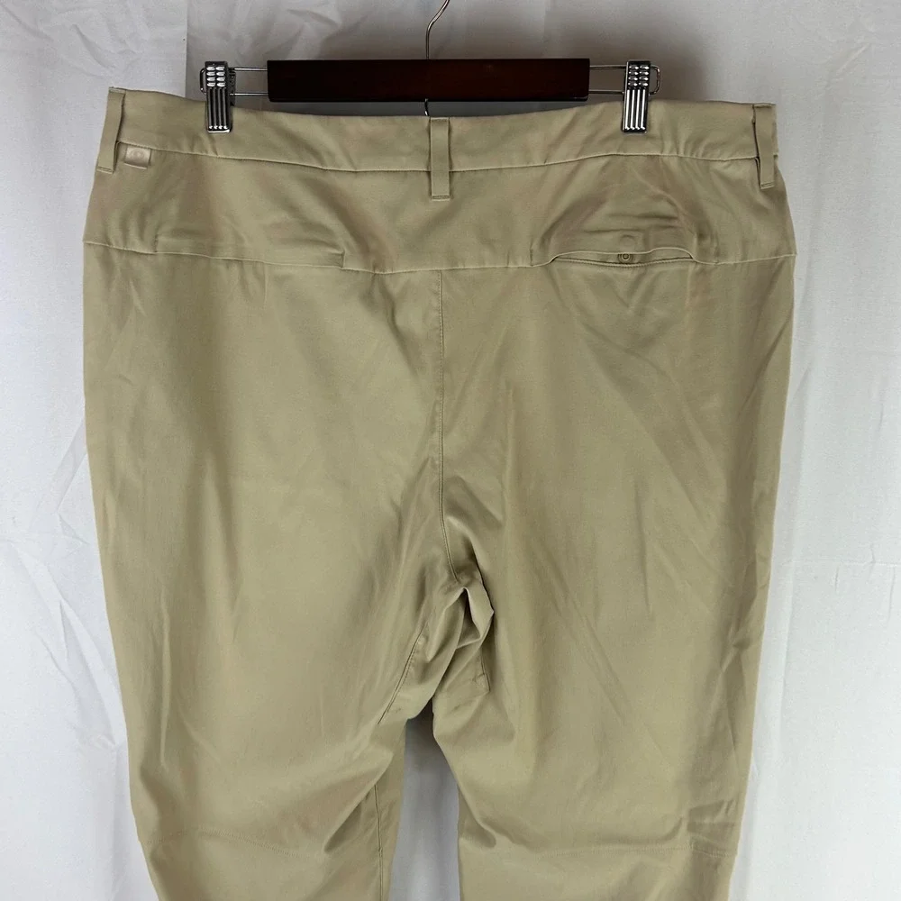 Lululemon ABC Pants 38x32 Mens‎ Khaki Slim Fit Technical Performance Golf Casual